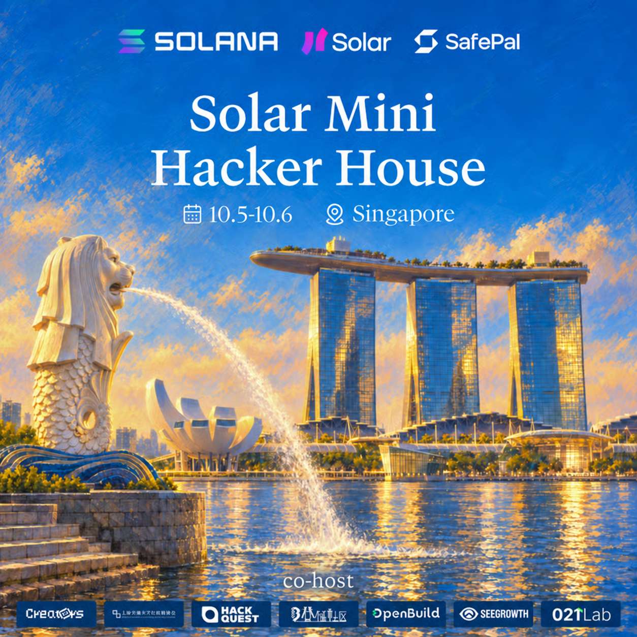 Solana Mini Hacker House x 021Lab · Singapore 2026 - Day 1