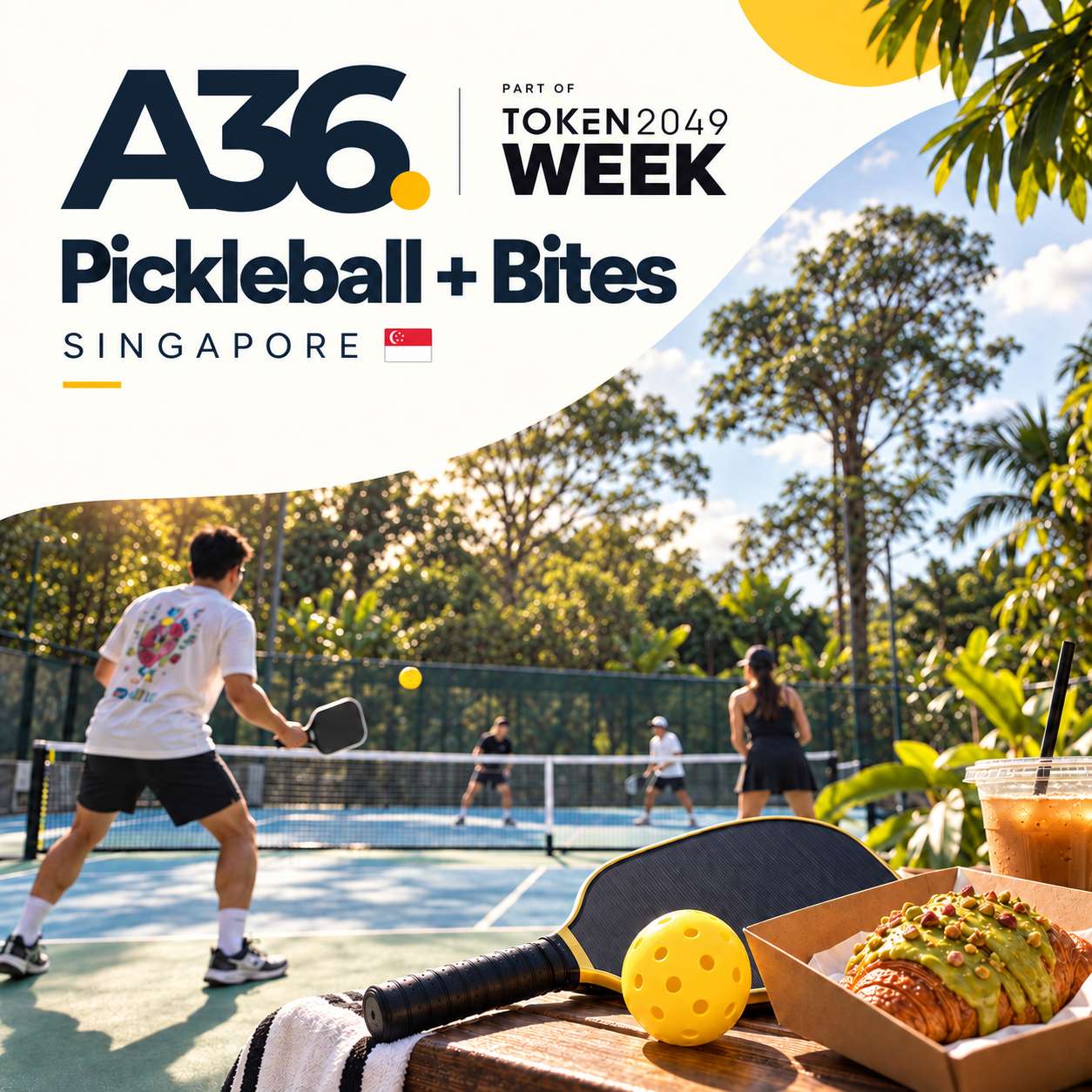 A36: Pickleball + Bites 🏓