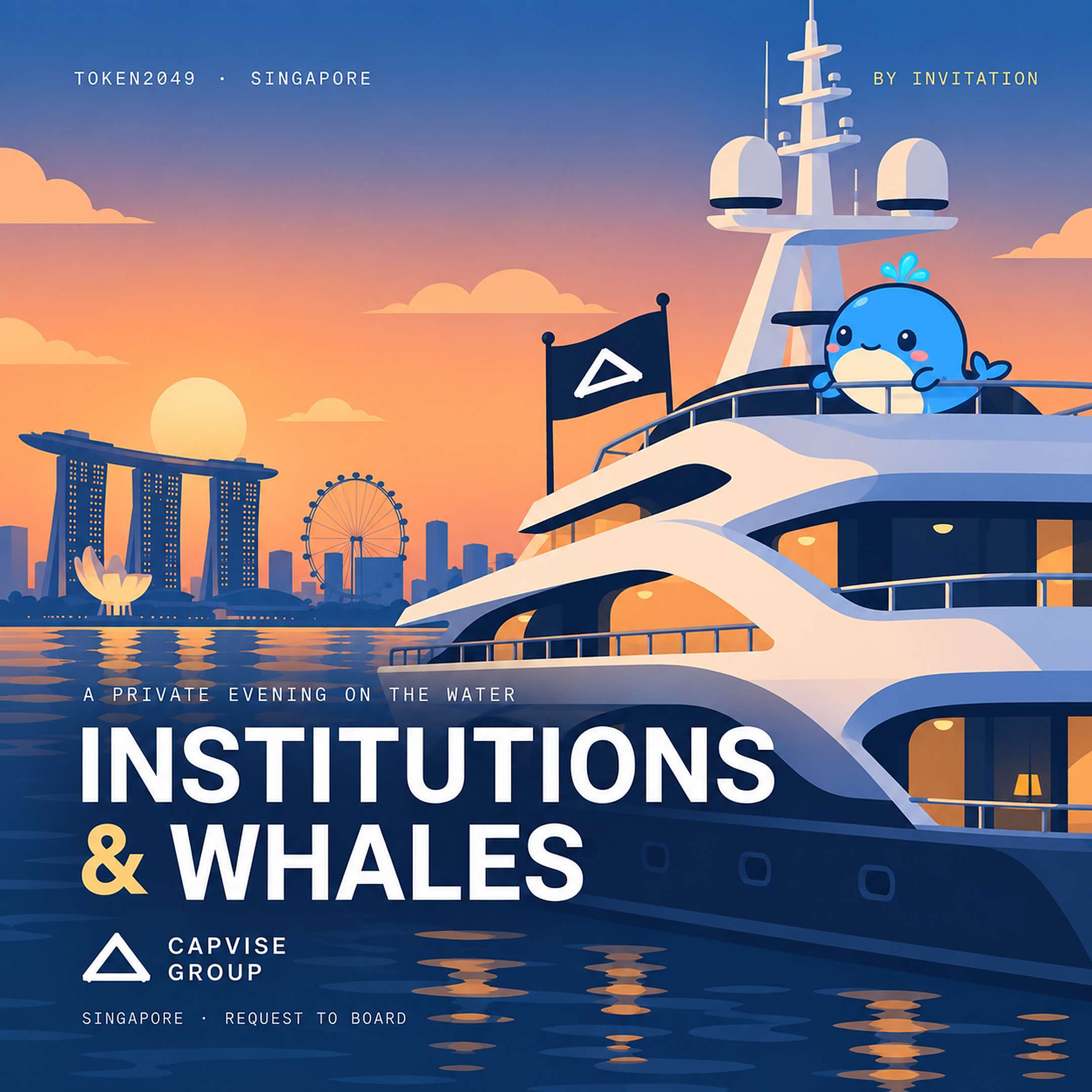 Institutions x Whales: VVIP Yatch Party