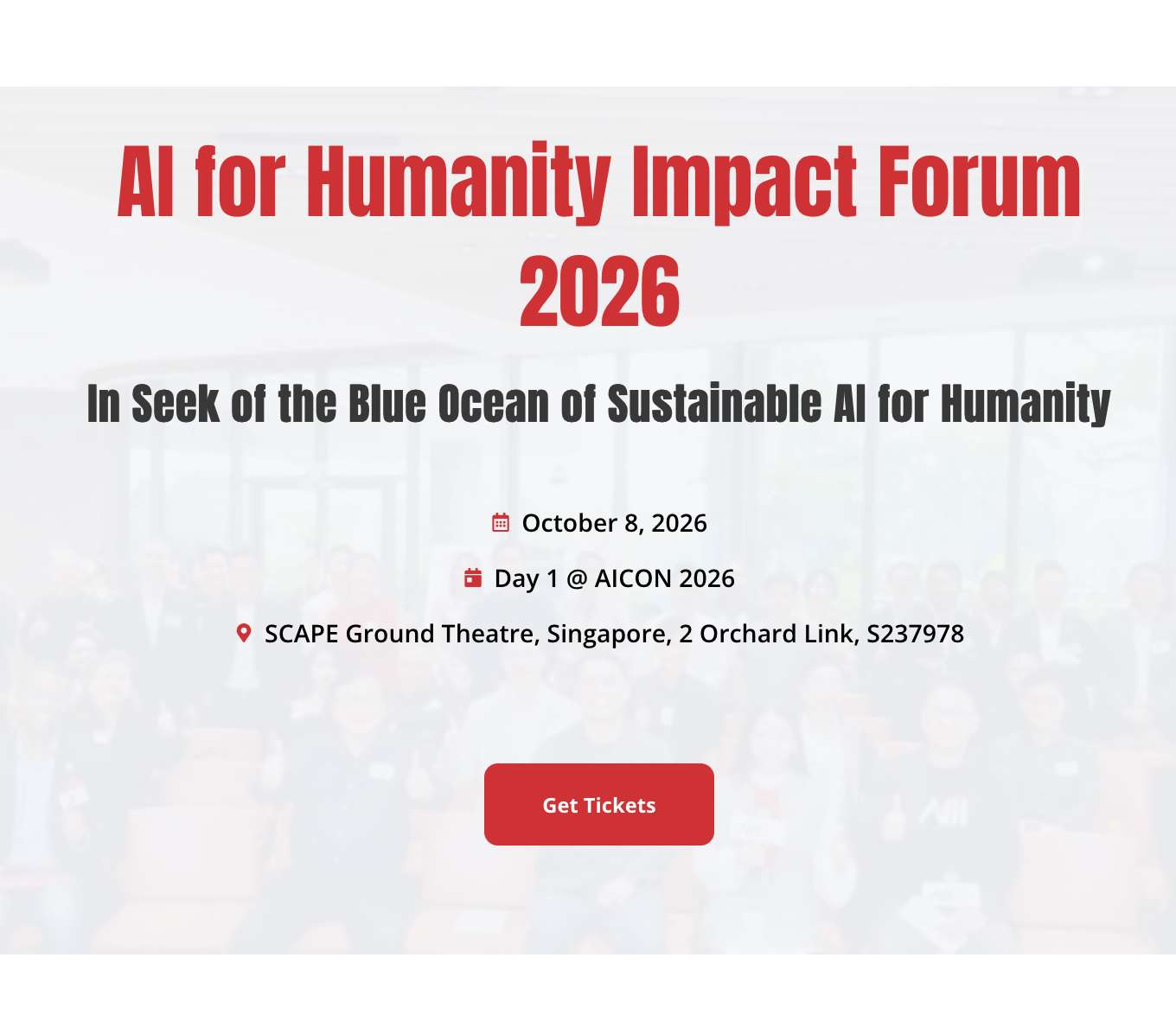 AI for Humanity Impact Forum 2026