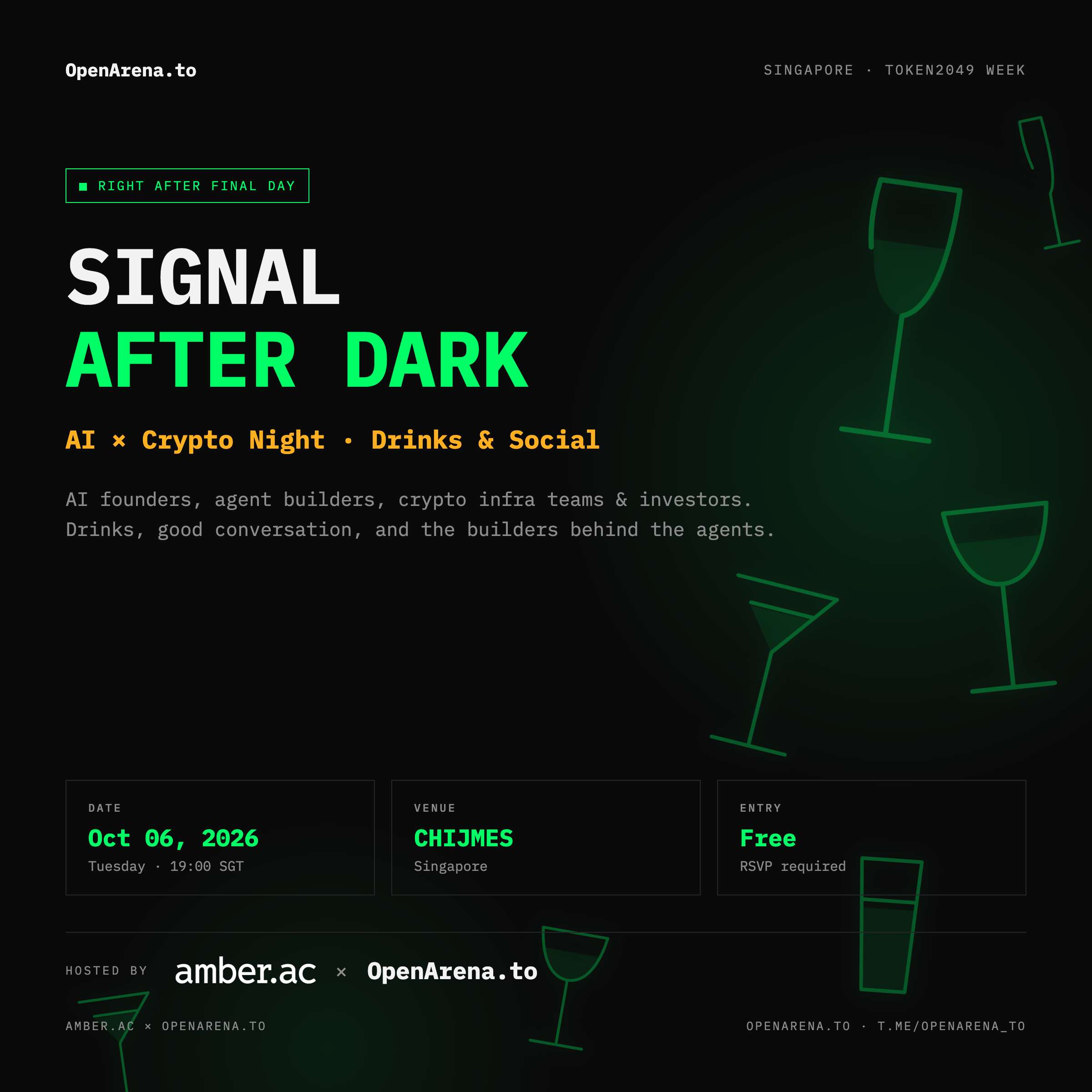 Signal After Dark · AI × Crypto Night