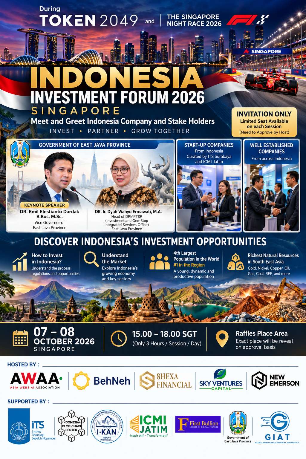 Indonesia Investment Forum 2026 Day 01 - 07 October 2026 - Day 1