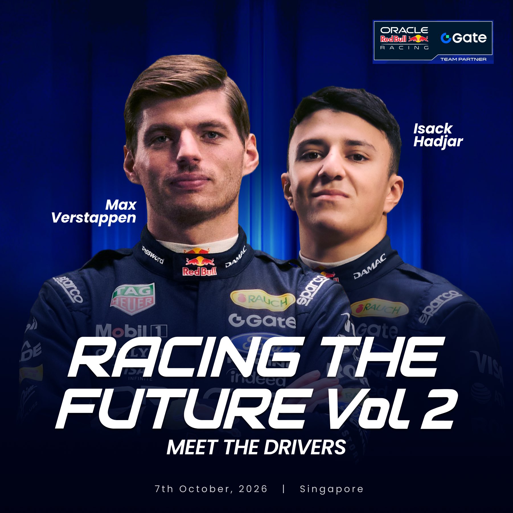 Meet Max Verstappen & Isack Hadjar "Gate x ORBR : Racing the Future Vol.2"
