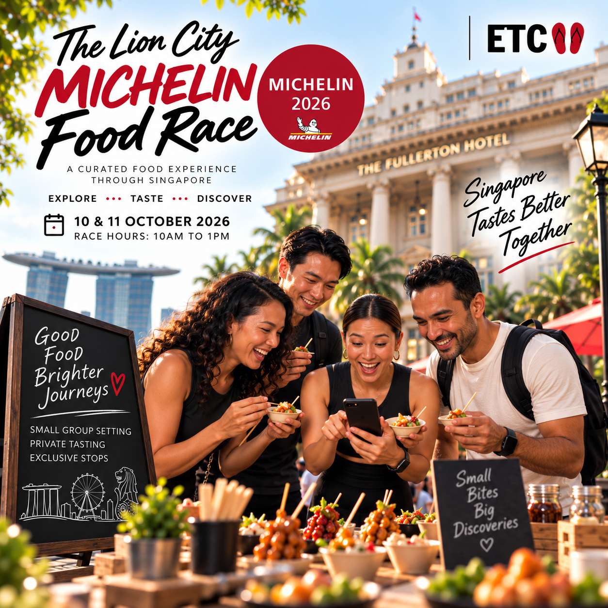 The Lion City Michelin Food Race 2026 11 Oct - Register Interest