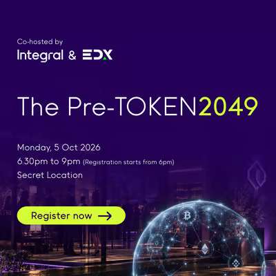 The Pre-TOKEN by Integral & EDX