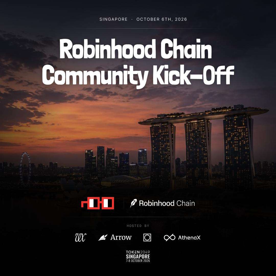 Robinhood Chain Community Kick-Off x Nouns ⌐◨-◨